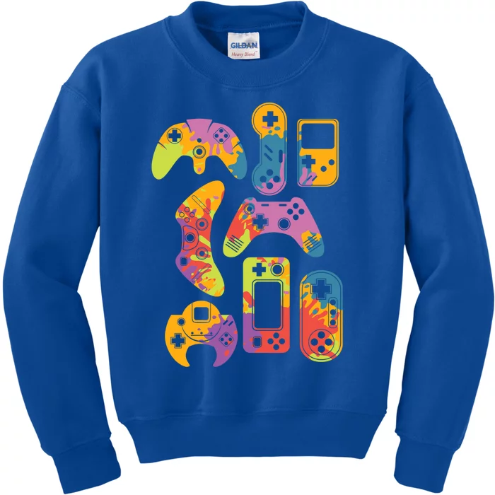 Control All The Things Video Game Controller Cool Gift Kids Sweatshirt