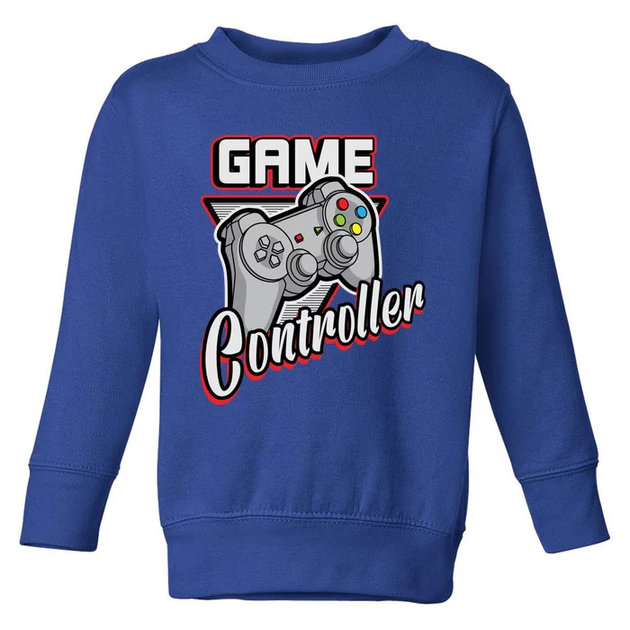 Control All The Things Video Game Controller Gift Toddler Sweatshirt