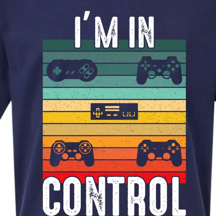 Control All The Things Video Game Controller Gift Sueded Cloud Jersey T-Shirt