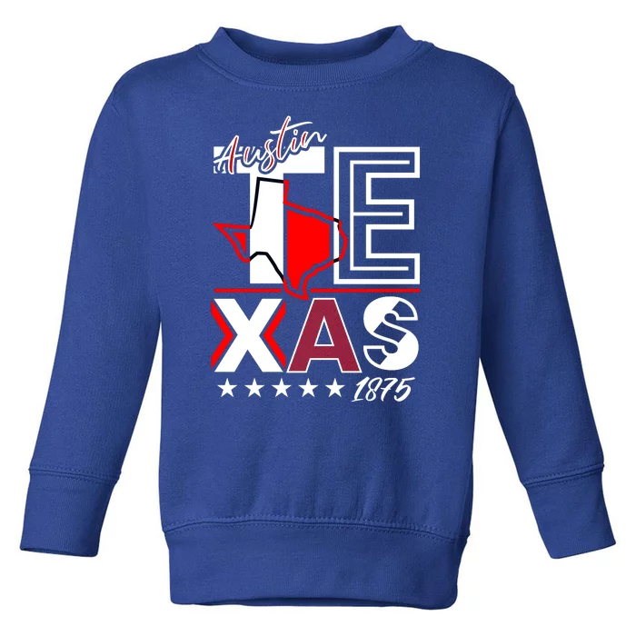 Cool Austin Texas Logo Toddler Sweatshirt