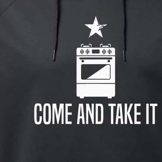 Come And Take It President Joe Biden Ban Performance Fleece Hoodie