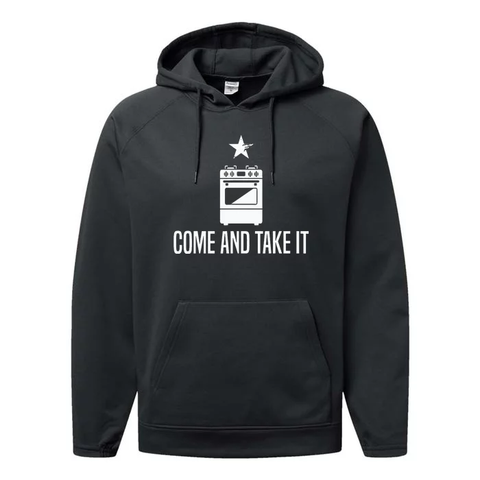 Come And Take It President Joe Biden Ban Performance Fleece Hoodie