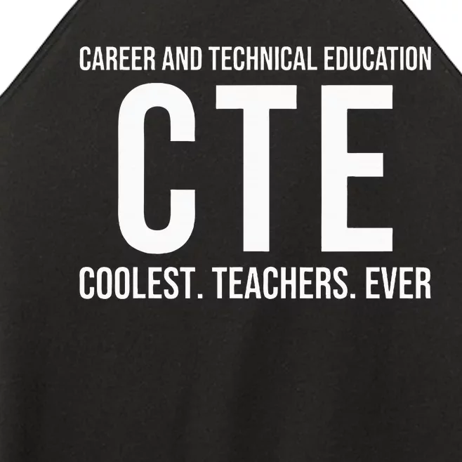 Career And Technical Education Cte Teacher Women’s Perfect Tri Rocker Tank