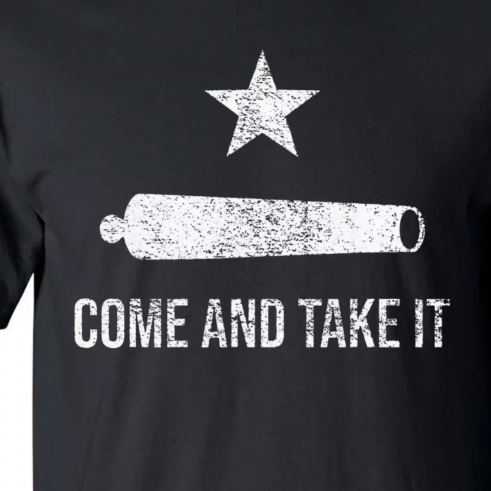 COME AND TAKE IT FLAG TEXAS PRIDE GONZALES CANNON Tall T-Shirt