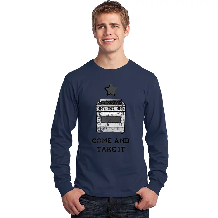 Come And Take It President Joe Biden Ban On Gas Stoves Long Sleeve Shirt