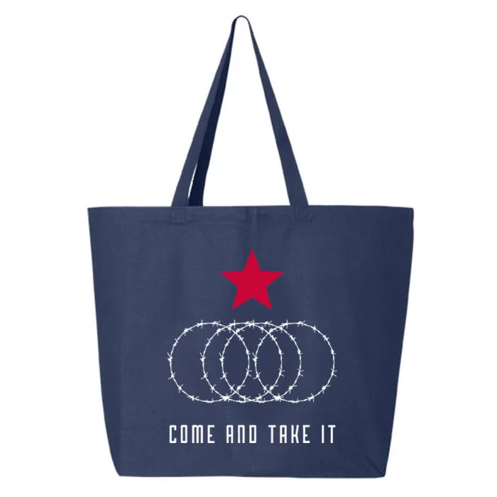 Come And Take It Texas Border Razor Wire 25L Jumbo Tote