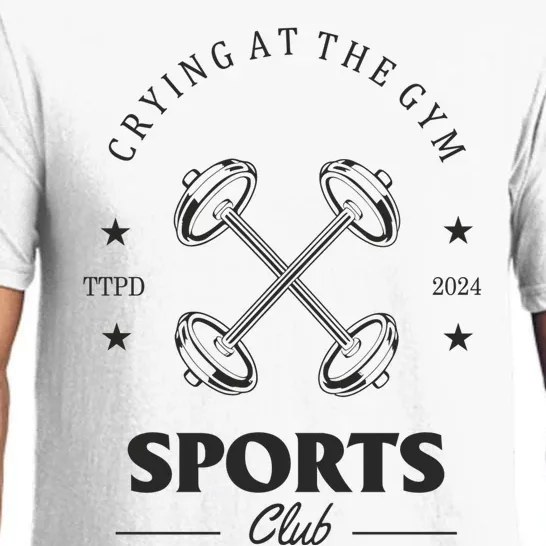 Crying At The Gym Sports Club Ttpd Pajama Set