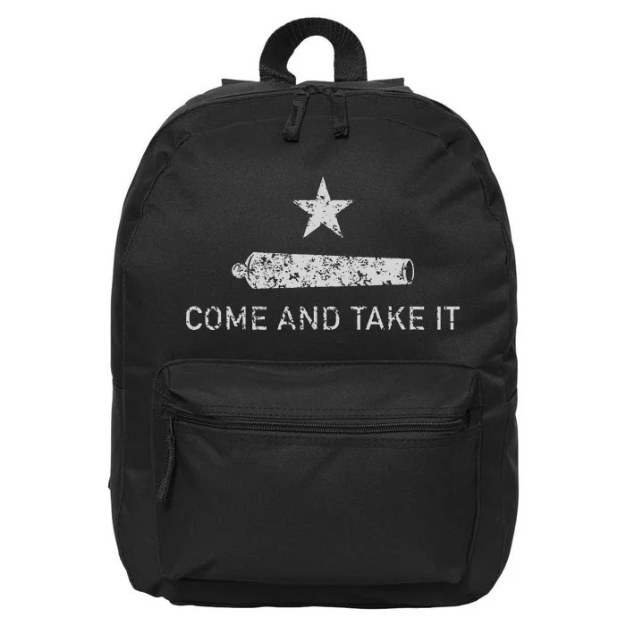 Come And Take It Texas Gift For Texans 16 in Basic Backpack