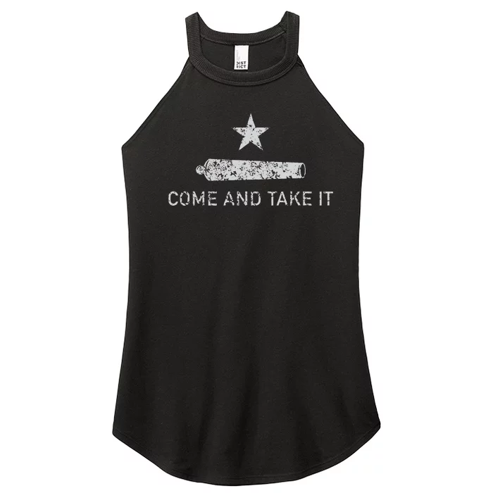 Come And Take It Texas Gift For Texans Women’s Perfect Tri Rocker Tank