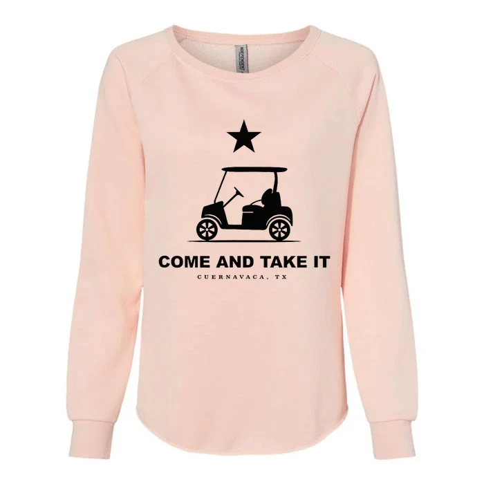 Come And Take It Womens California Wash Sweatshirt