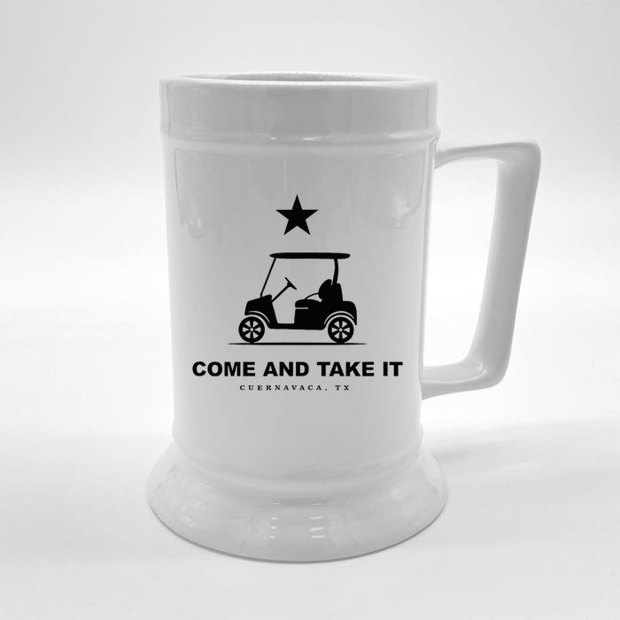 Come And Take It Front & Back Beer Stein