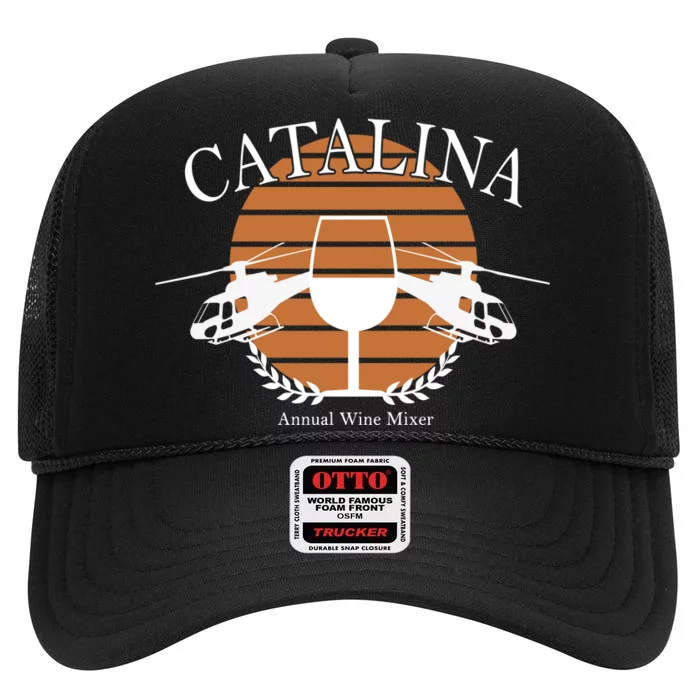 Catalina Annual Wine Mixer High Crown Mesh Trucker Hat