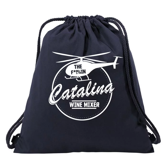 Catalina Wine Mixer Drawstring Bag