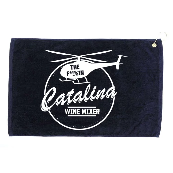 Catalina Wine Mixer Grommeted Golf Towel