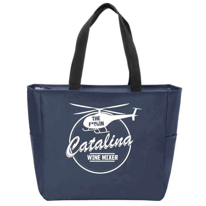 Catalina Wine Mixer Zip Tote Bag