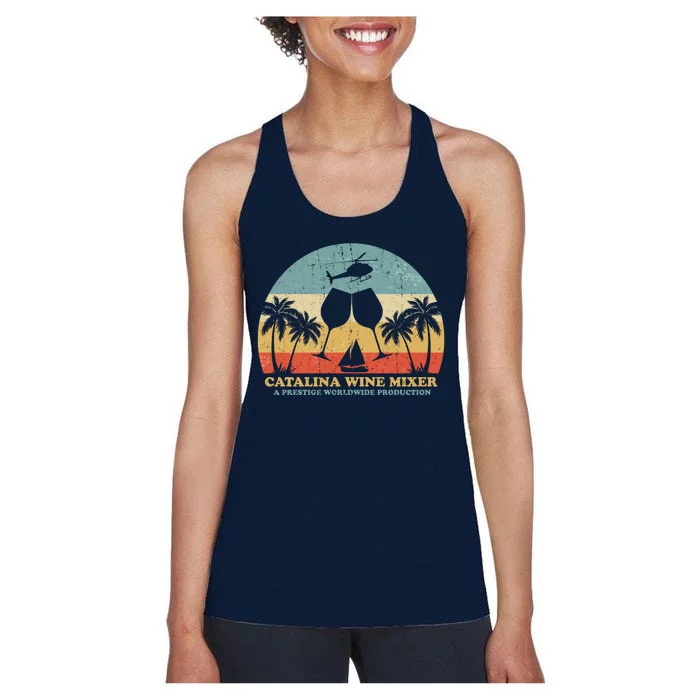 Catalina Wine Mixer A Prestige Worldwide Production Women's Racerback Tank