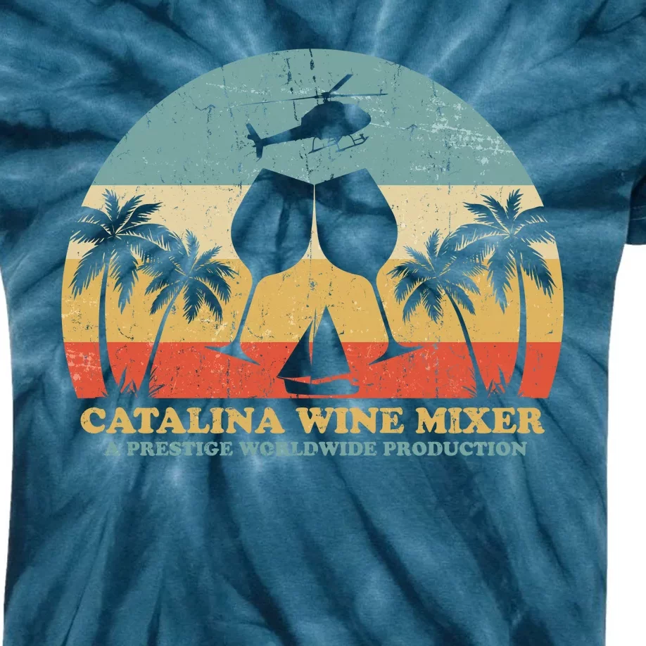 Catalina Wine Mixer A Prestige Worldwide Production Kids Tie-Dye T-Shirt