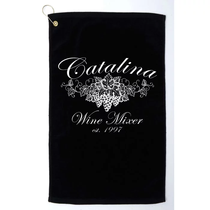 Cataline Wine Mixer Platinum Collection Golf Towel