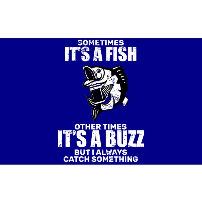 Catch A Fish Or Buzz Bumper Sticker