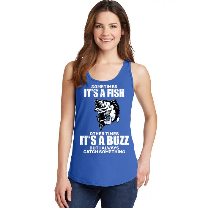 Catch A Fish Or Buzz Ladies Essential Tank