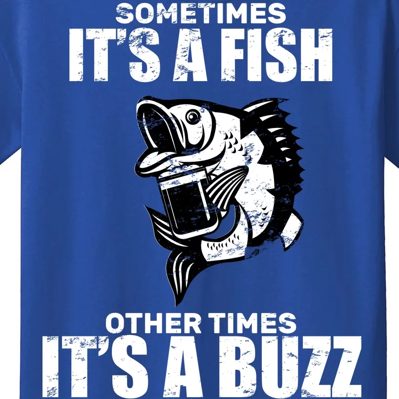 Catch A Fish Or Buzz Kids T-Shirt