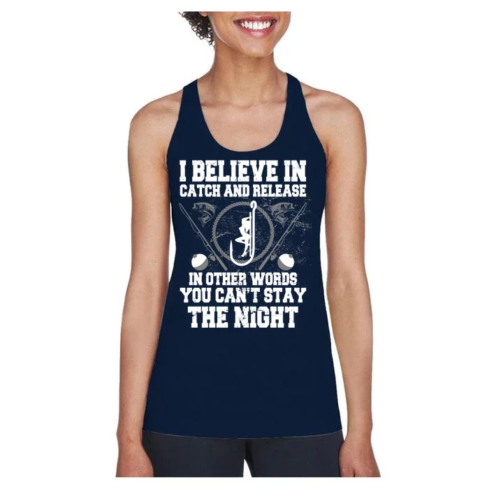 Catch And Release Women's Racerback Tank