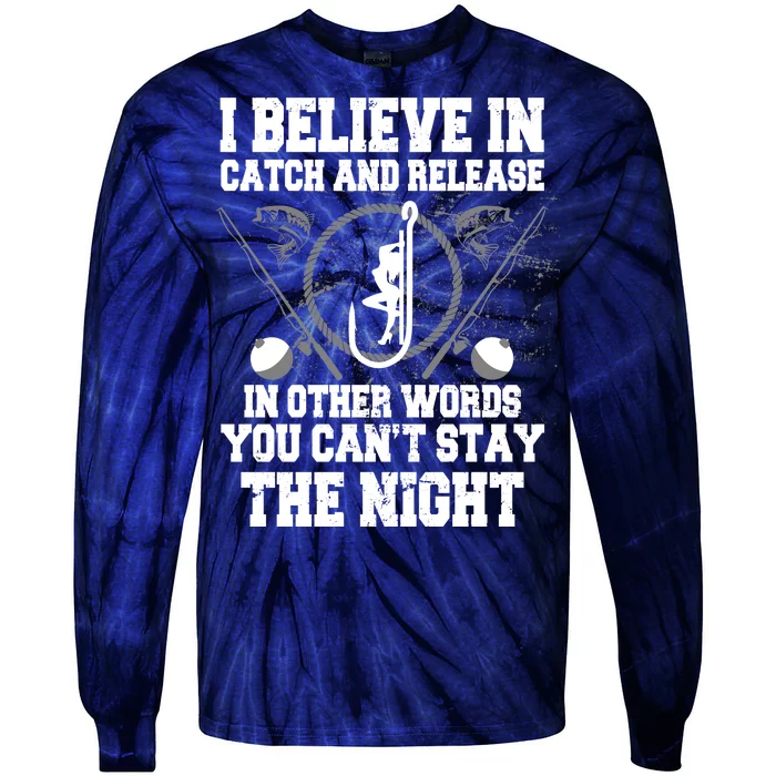 Catch And Release Tie-Dye Long Sleeve Shirt