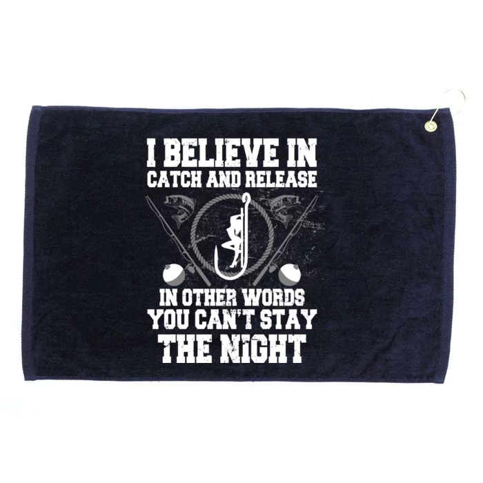 Catch And Release Grommeted Golf Towel