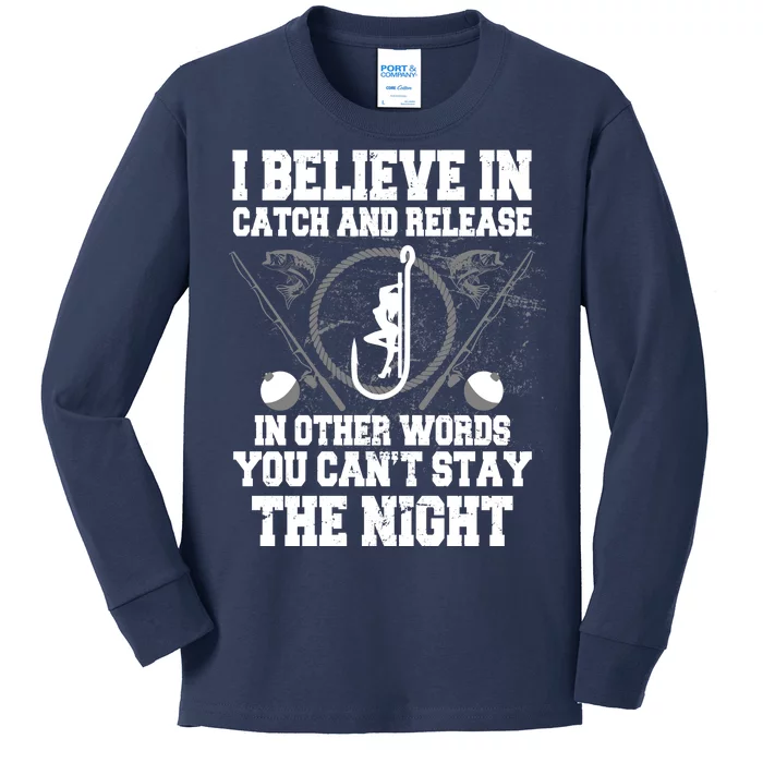 Catch And Release Kids Long Sleeve Shirt