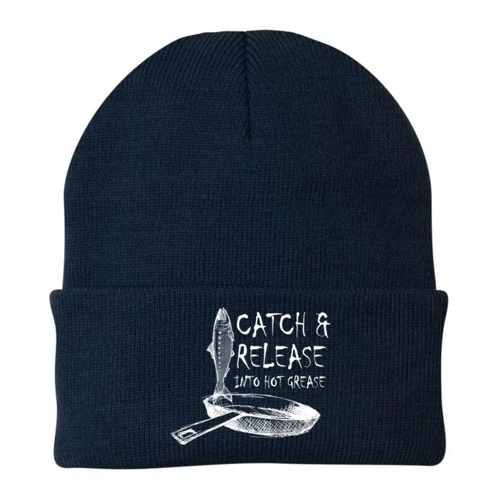 Catch And Release Into Grease Knit Cap Winter Beanie