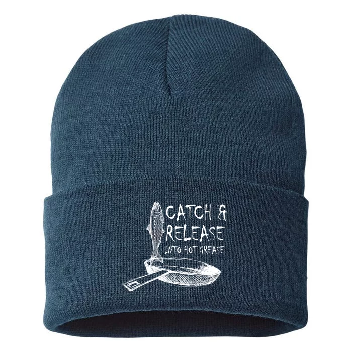 Catch And Release Into Grease Sustainable Knit Beanie