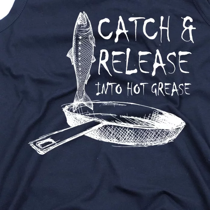 Catch And Release Into Grease Tank Top