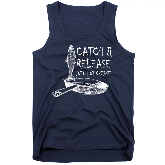 Catch And Release Into Grease Tank Top