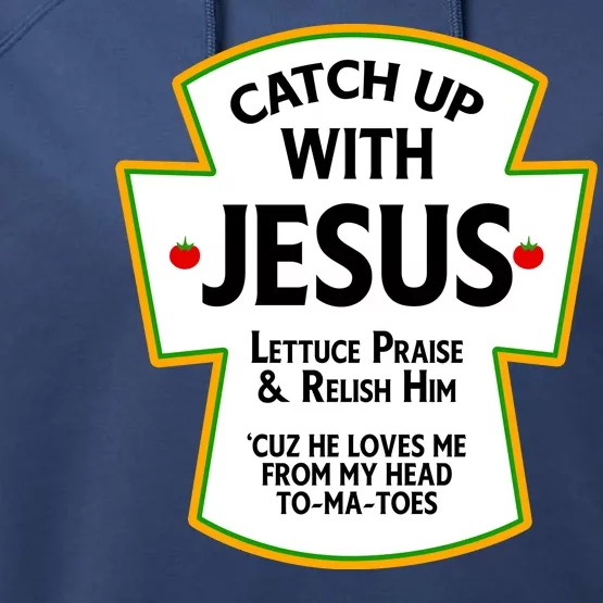 Catch Up With Jesus Performance Fleece Hoodie