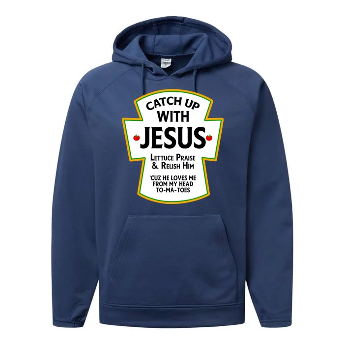 Catch Up With Jesus Performance Fleece Hoodie