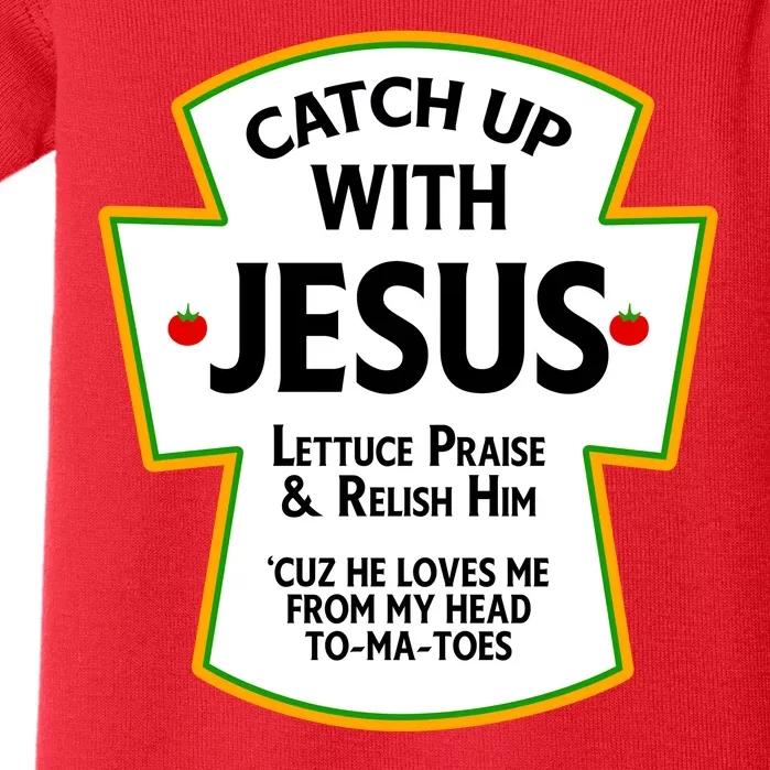 Catch Up With Jesus Baby Bodysuit