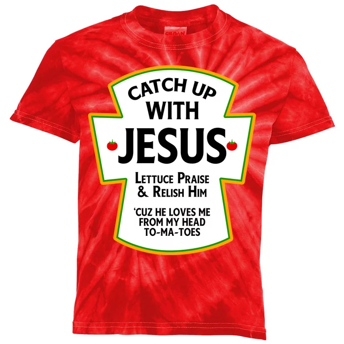 Catch Up With Jesus Kids Tie-Dye T-Shirt