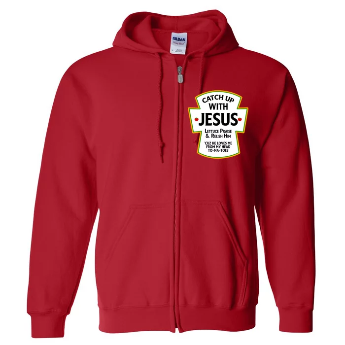 Catch Up With Jesus Full Zip Hoodie