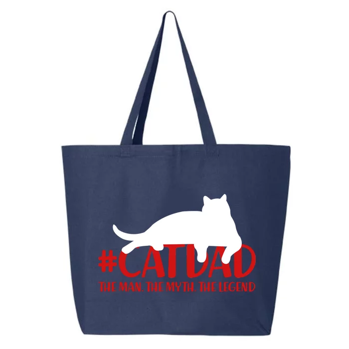 #CatDad The Man Myth Legend 25L Jumbo Tote