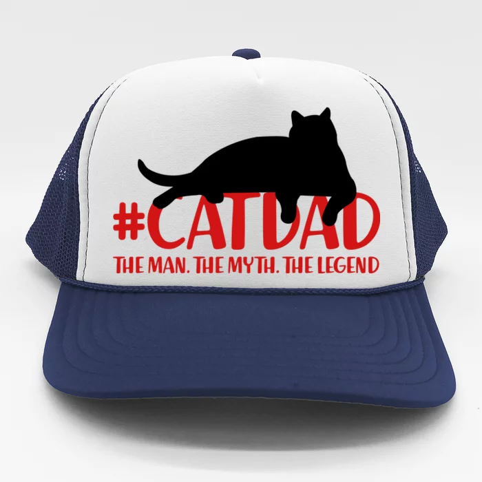 #CatDad The Man Myth Legend Trucker Hat