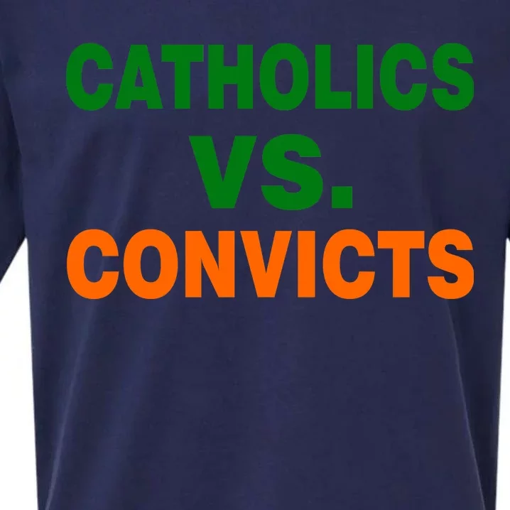 Catholics Vs. Convicts Sueded Cloud Jersey T-Shirt