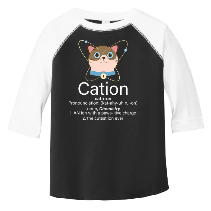 Cation Science Joke Funny Toddler Fine Jersey T-Shirt