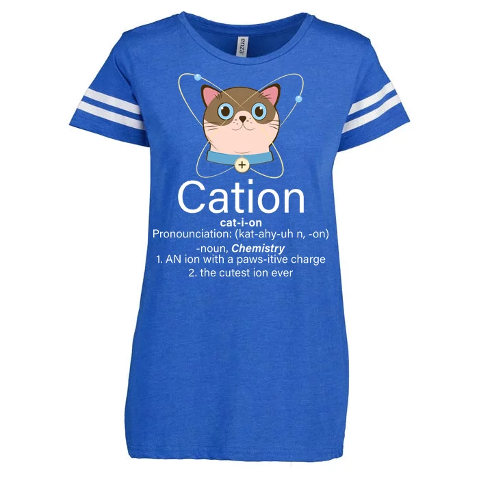 Cation Science Joke Funny Enza Ladies Jersey Football T-Shirt