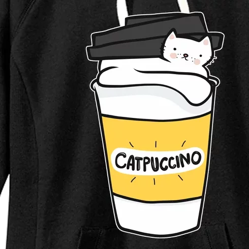 Catpuccino Women's Fleece Hoodie