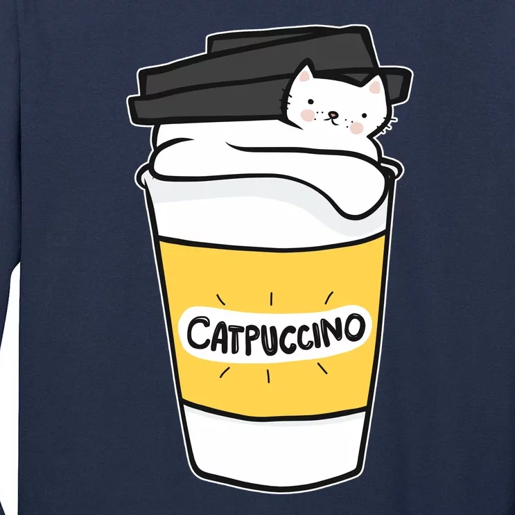 Catpuccino Tall Long Sleeve T-Shirt