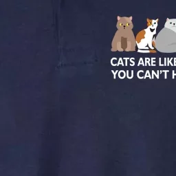 Cats Are Like Potato Chips Softstyle Adult Sport Polo