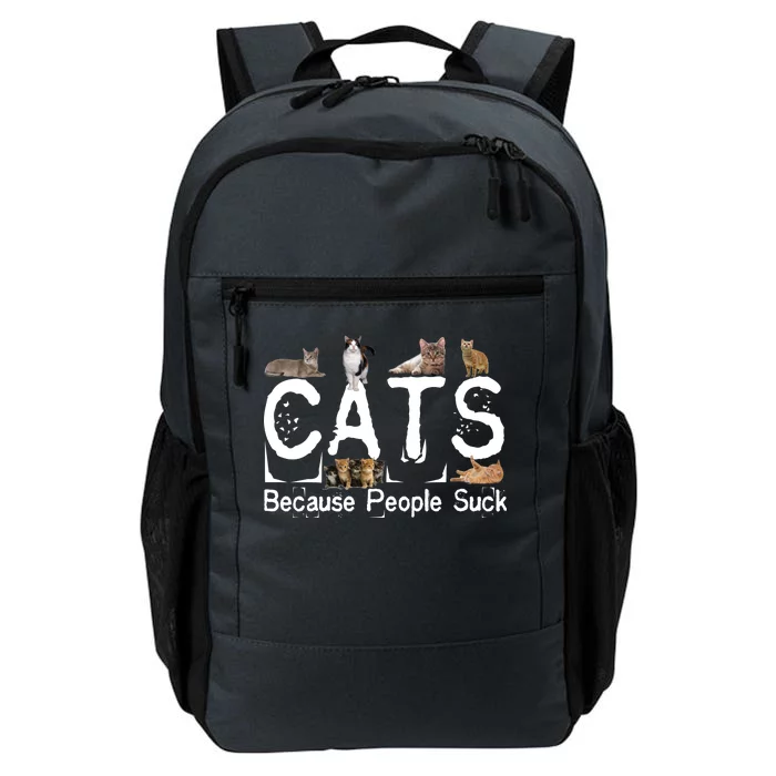 Cats Because People Suck Daily Commute Backpack