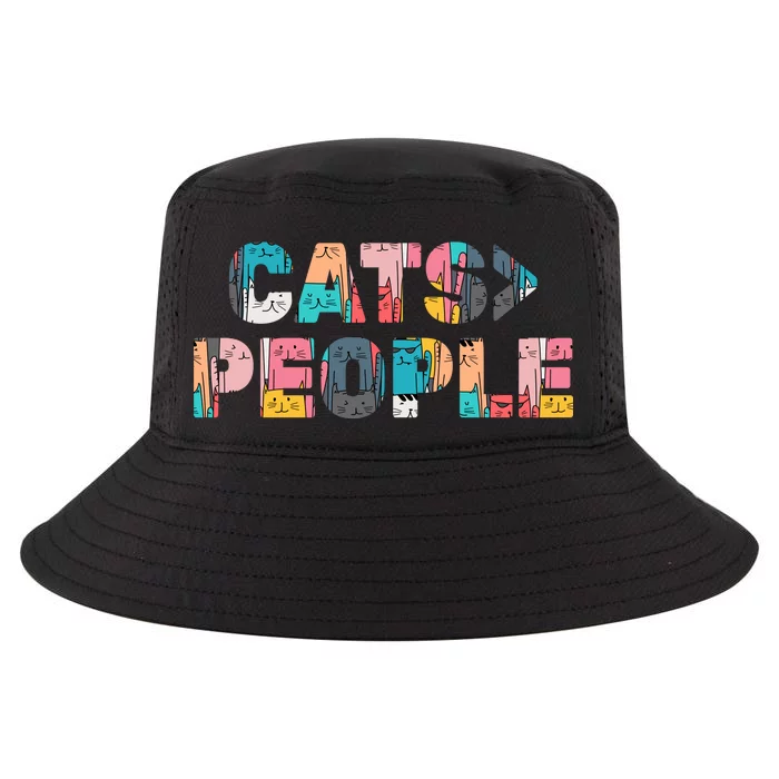 Cats Greater Than People Cool Comfort Performance Bucket Hat