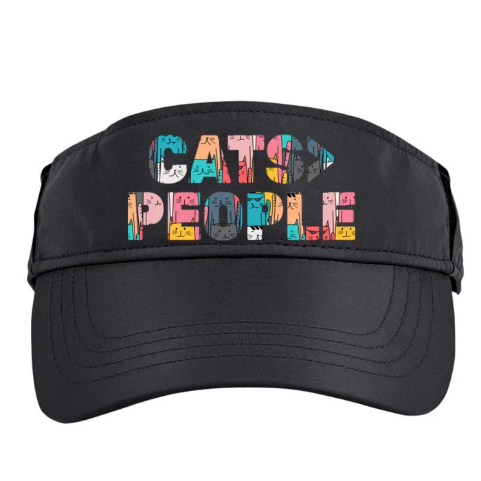 Cats Greater Than People Adult Drive Performance Visor