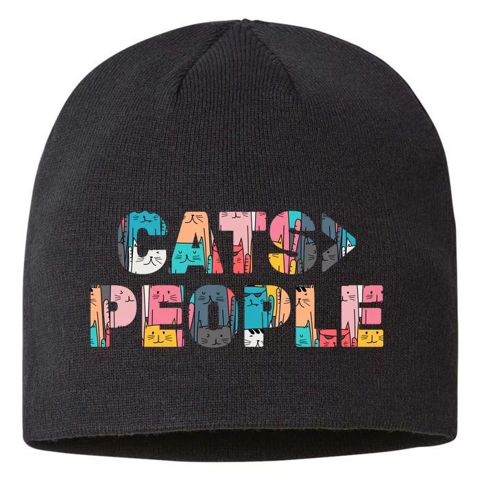 Cats Greater Than People 8 1/2in Sustainable Knit Beanie